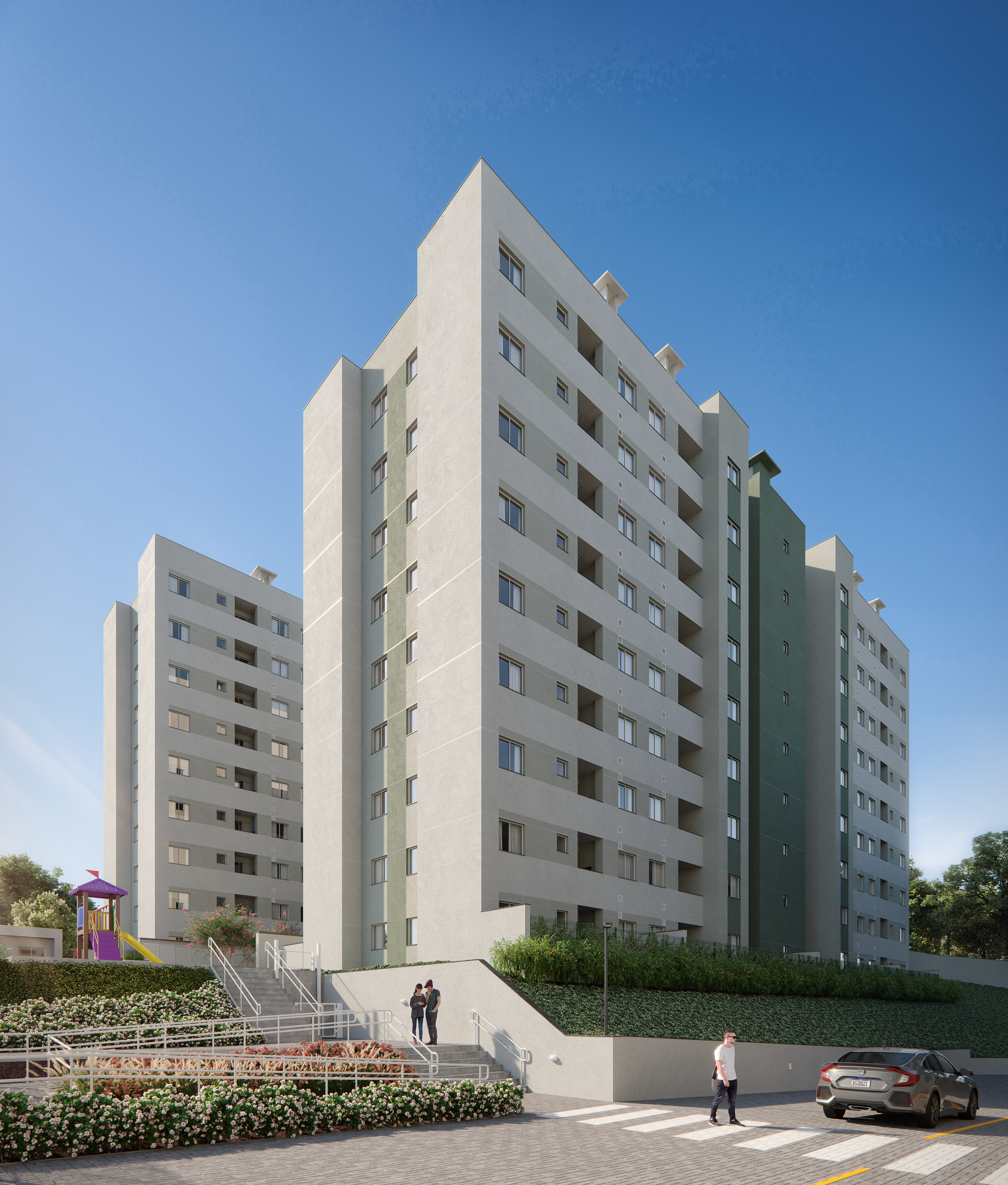 apartamento 2 quartos em Glória, Joinville - REF 00031